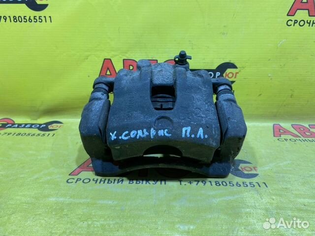 Суппорт передний левый Hyundai Solaris G4FC