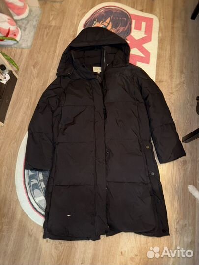 Пуховик женский длинный