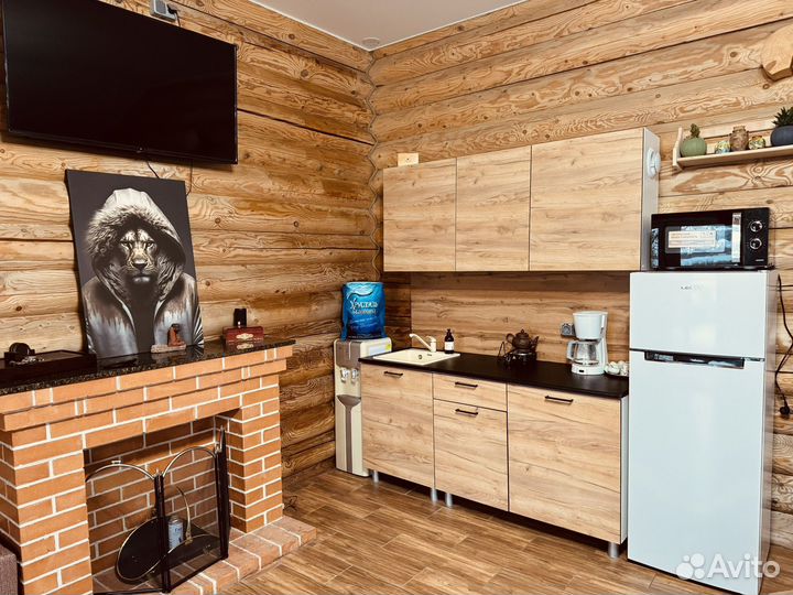 Русская баня на дровах