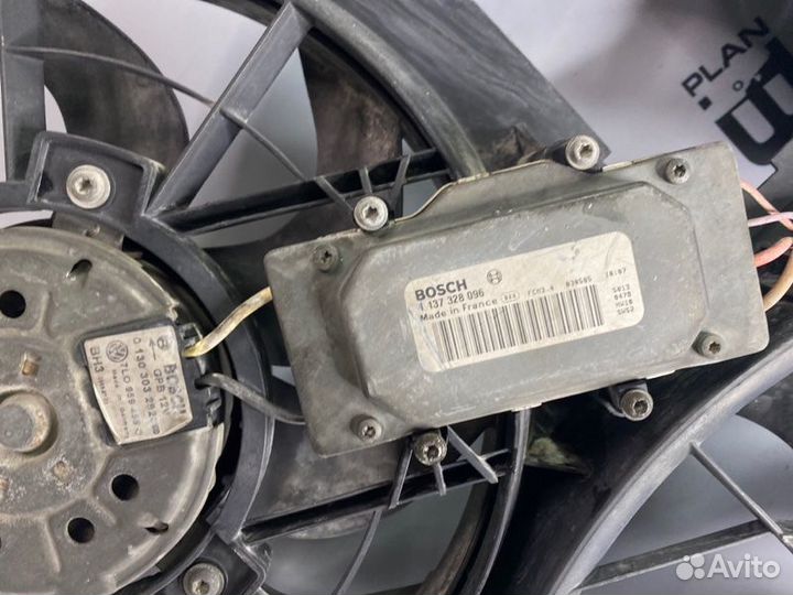 Мотор вентилятора охлаждения Porsche Cayenne 955