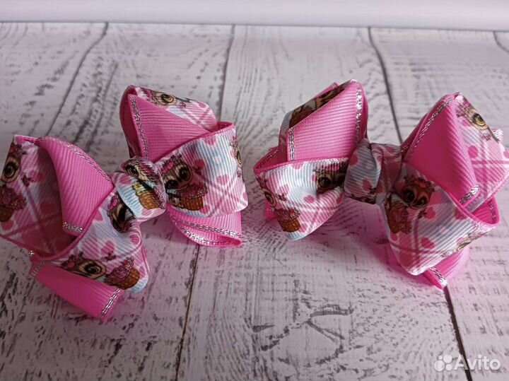 Резиночки для волос ручной работы