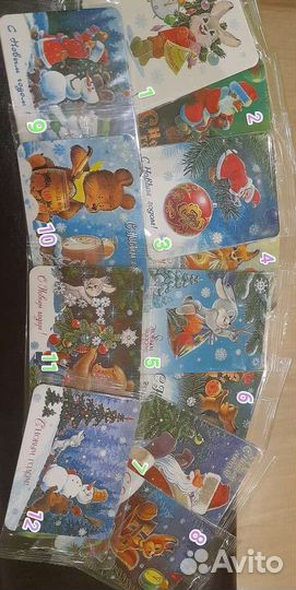 Магнит С Новым Годом в стиле СССР