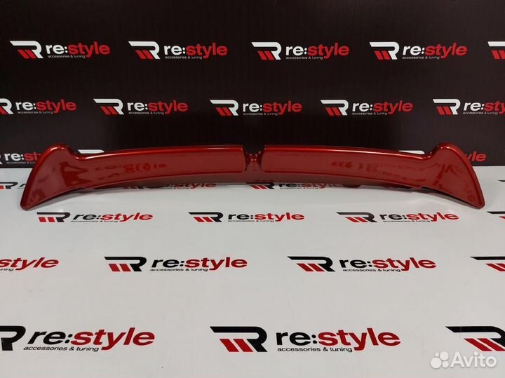 Спойлер Nissan Note 12 Красный N1529