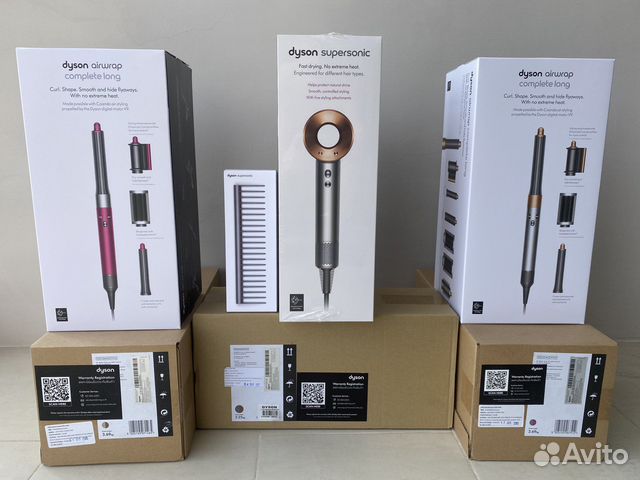 Фен Dyson Supersonic HD08 2022+ расческа Dyson