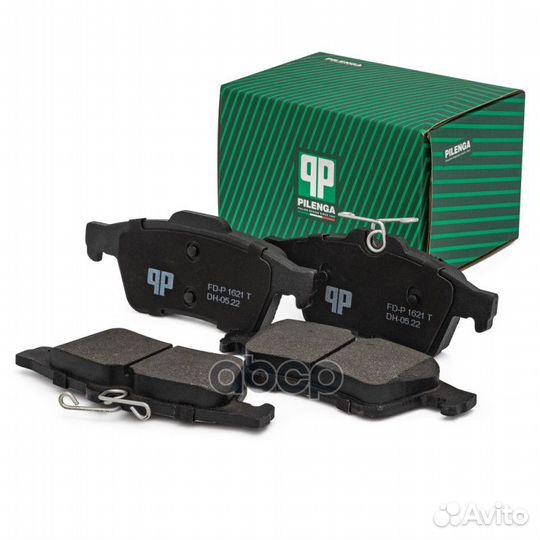 Колодки тормозные дисковые Премиум зад, прав, лев