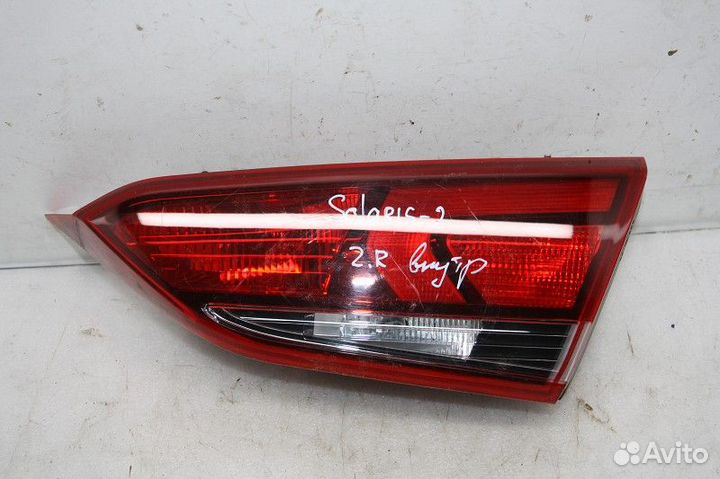 Фонарь задний внутренний правый hyundai solaris 20