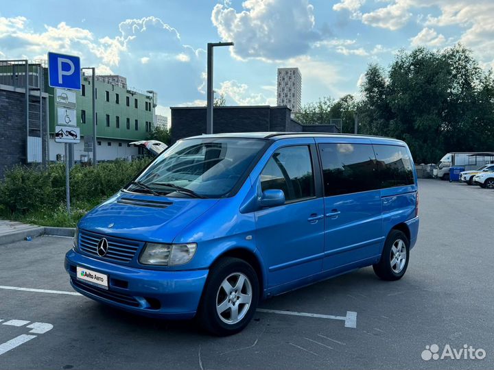 Mercedes-Benz V-класс 2.1 МТ, 2001, 322 000 км