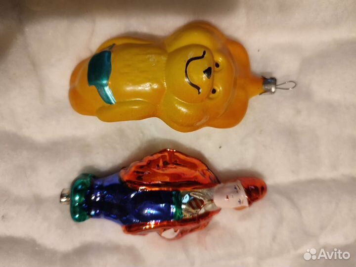 Елочные игрушки СССР