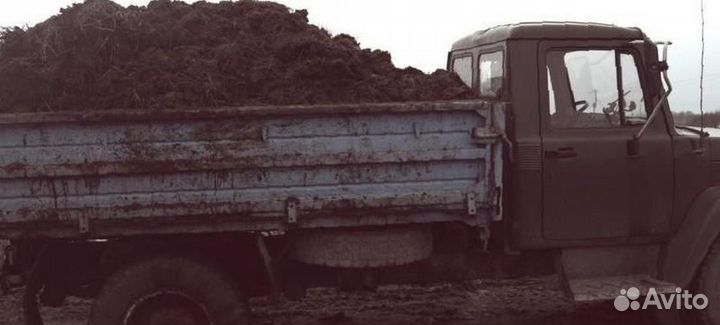 Навоз-чернозем с доставкой