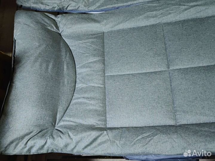 Раскладушка с матрасом новая