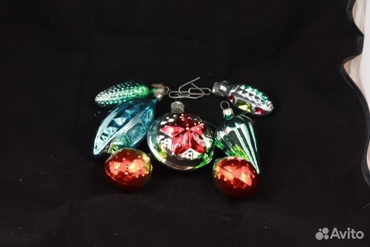 Елочные игрушки СССР советские