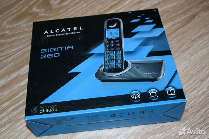 Радиотелефон Alcatel Sigma 260RU