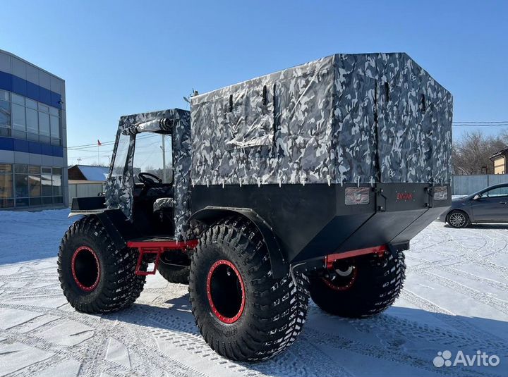 Вездеход переломка Ермак (Снегоболотоход)
