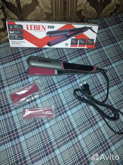 Утюжек для волос с насадками