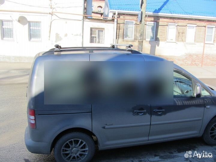 Багажник на крышу VW Caddy крыло на рейлинг