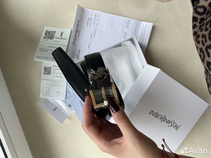 Saint Laurent ремень женский