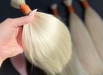 Натуральные волосы для наращивания блонд