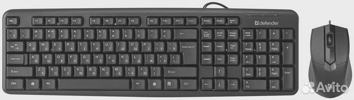 Defender проводной набор Dakota C-270 black