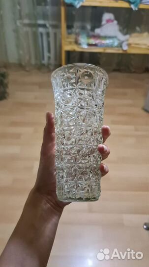 Ваза ссср, хрусталь