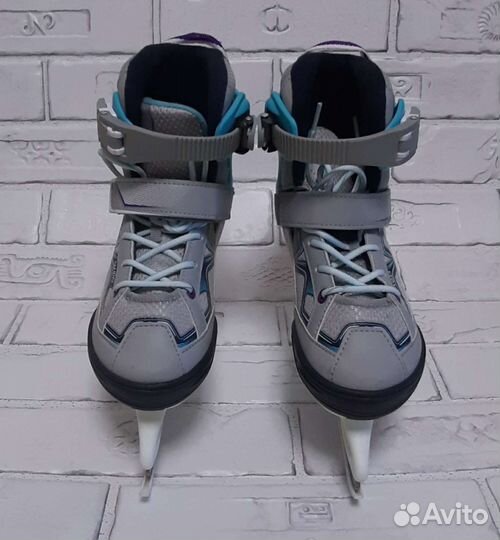 Коньки ледовые 32-35 размер