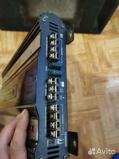 Сабвуфер и усилитель