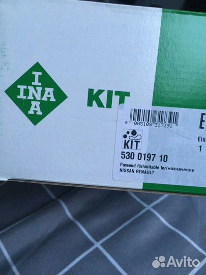 Ремкомплект грм renault, nissan