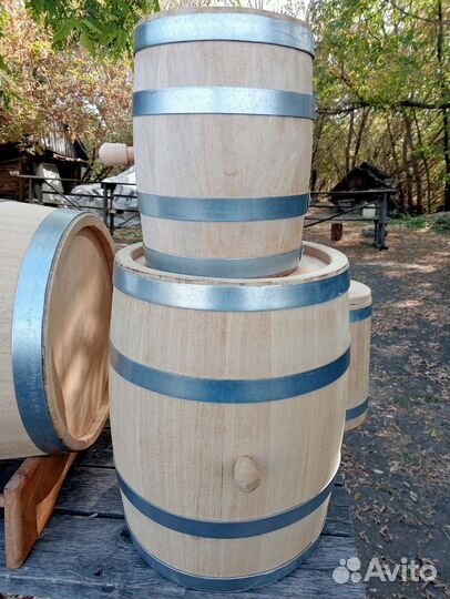 Бочки дубовые