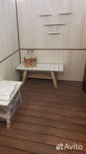 Всё для сауны банная утварь лавки липа