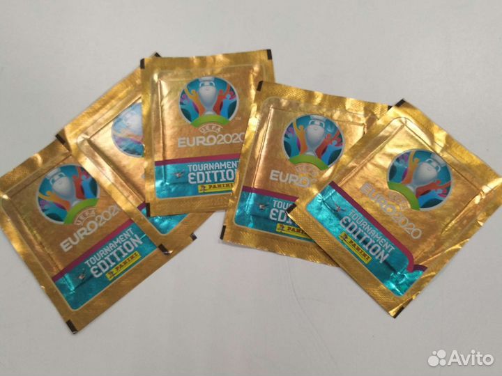 Наклейки panini евро 2020