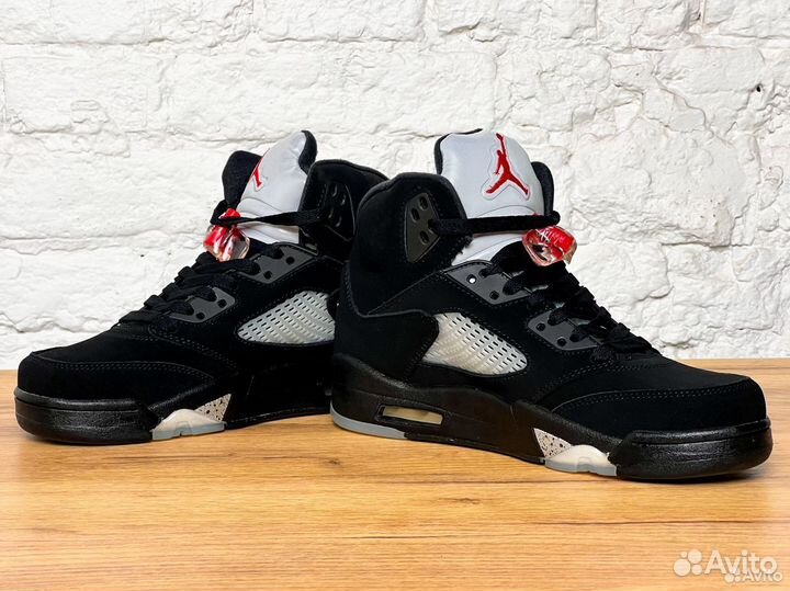 Nike Air Jordan 5 Retro Black Metallic