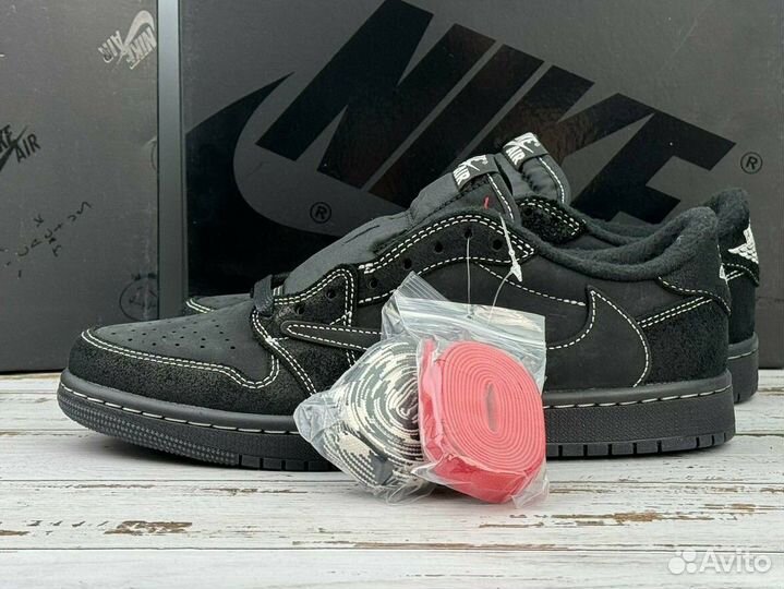 Travis Scott X Air Jordan 1 Low OG Black Phantom