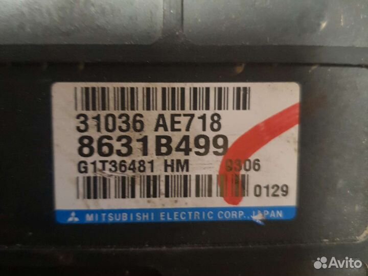 Блок управления АКПП Mitsubishi Outlander GF2W