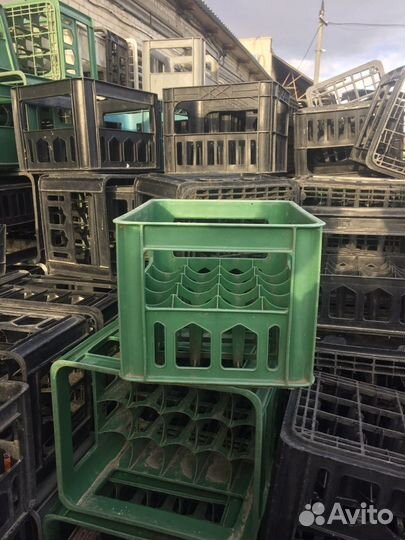 Пластиковые ящики для бутылок