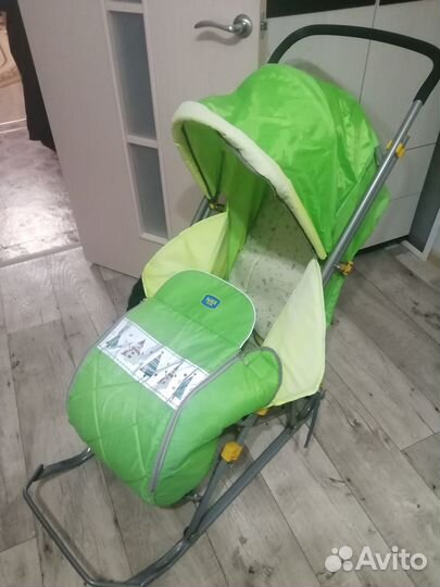 Санки-коляска тимка люкс