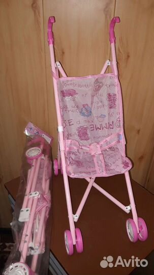 Коляска для кукол металлопластик