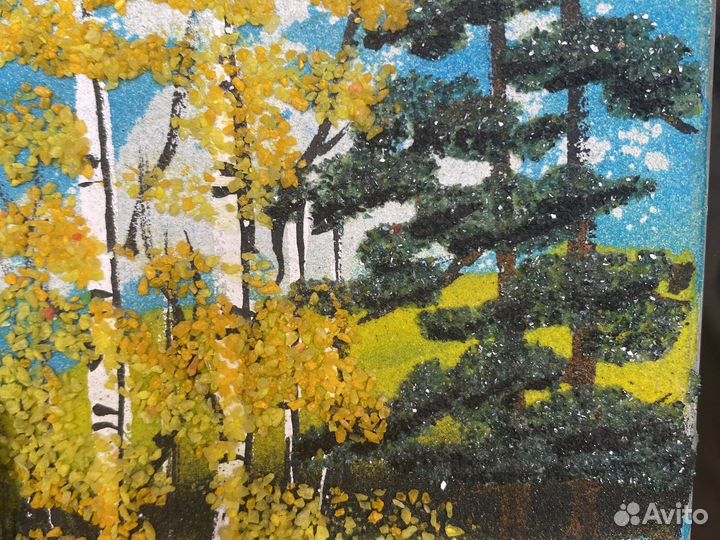 Картина на камне