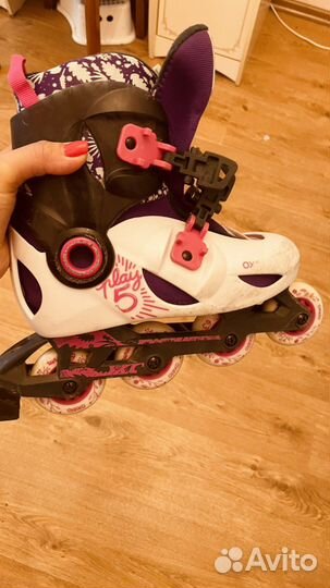 Роликовые коньки женские 34-36