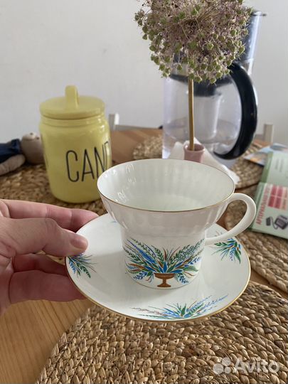 Чашка с блюдцем лфз