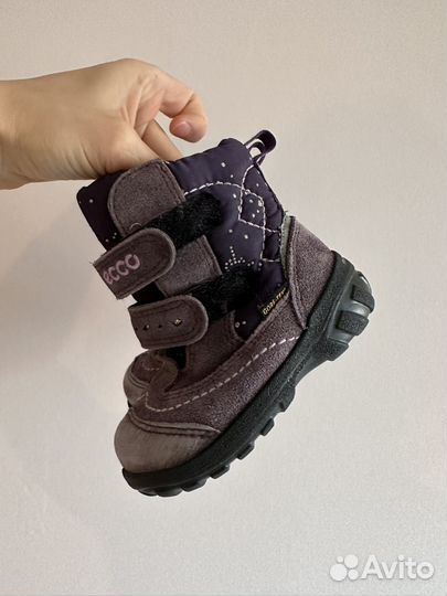 Ecco ботинки демисезонные 20 р-р