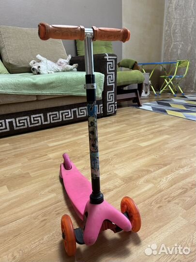 Самокат детский трехколесный