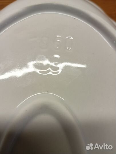 Блюдо большое овальное Чехословакия- СССР