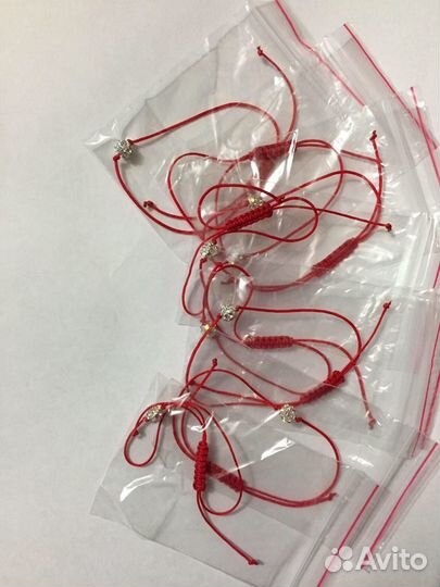 Браслет «красная нить»