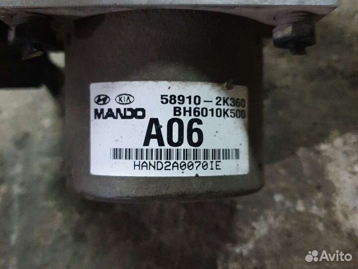 Блок ABS киа soul 1 1.6 G4FG