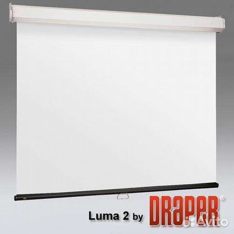 Большой Экран для проектора 3,5*2м draper luma 2