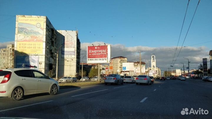 Рекламный щит 6х3 аренда