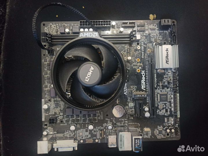 Материнка с процессором ryzen 3 1200