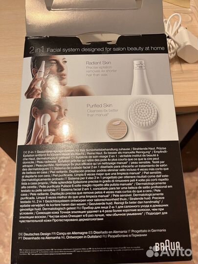 Эпилятор Braun FaceSpa Pro 910