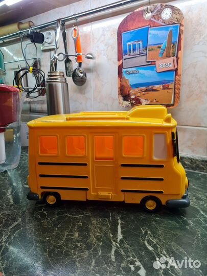 Детские игрушки автобус Скуби Поли Робокар