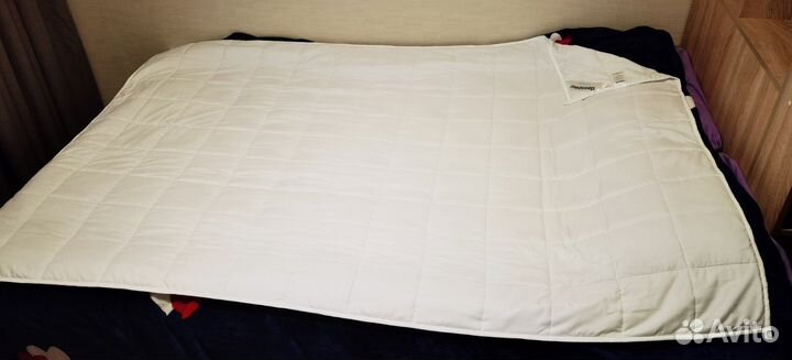 Одеяло утяжелённое Medsleep Дефорте белое 140х200