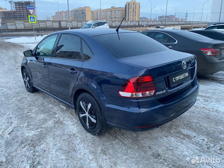 Volkswagen Polo 1.6 AT, 2015, 199 937 км